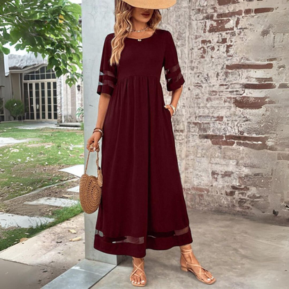Esme - Robe Chic avec Couverture qui Accentue le Ventre