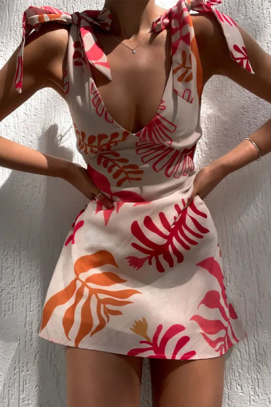 Fleur | Robe Mini d'Été