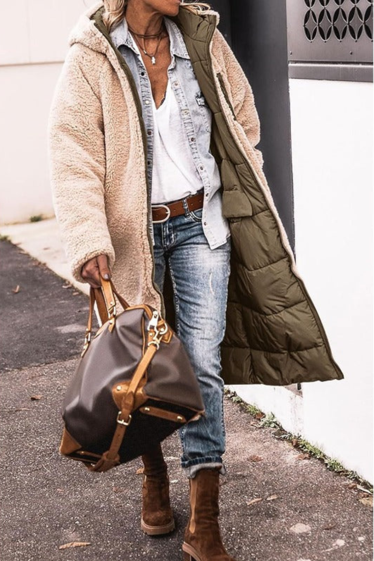 Sasha™ - Manteau Réversible Élégant Premium