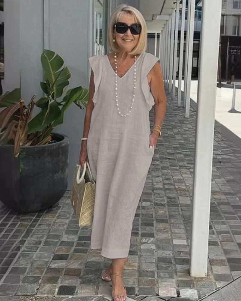 GLORIA - ROBE EN LIN