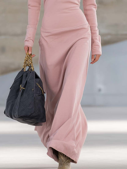 Gaia | Robe de sport avec zip et col en V