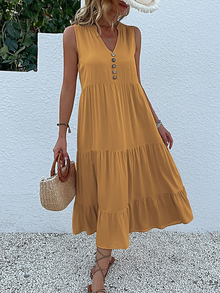 Jennifer | Robe d'Été Élégante