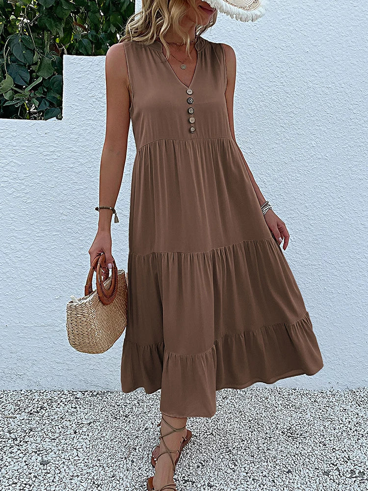 Jennifer | Robe d'Été Élégante