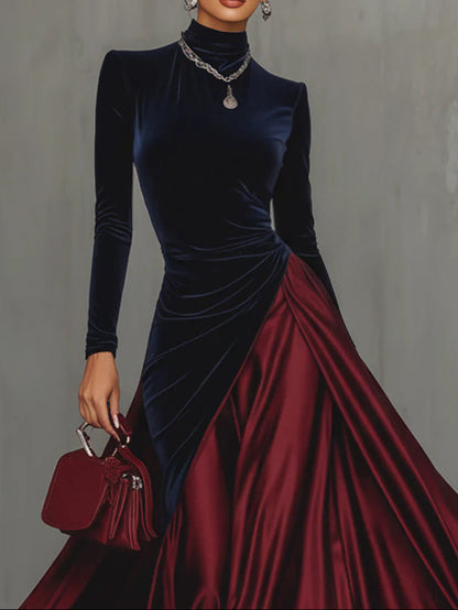 Lira ❘ Robe longue bicolore