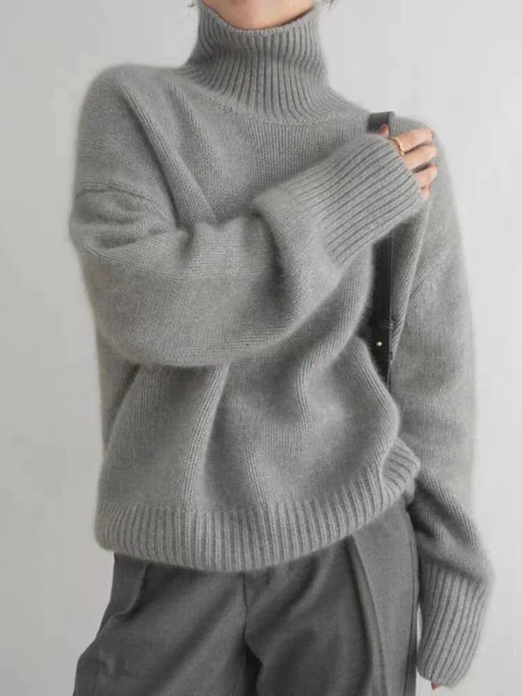 Marianne™ - Pull Col Roulé de Luxe