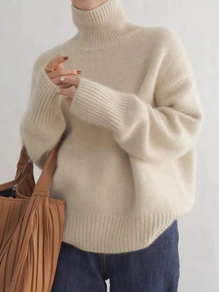 Marianne™ - Pull Col Roulé de Luxe