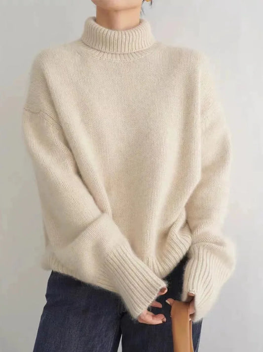 Marianne™ - Pull Col Roulé de Luxe