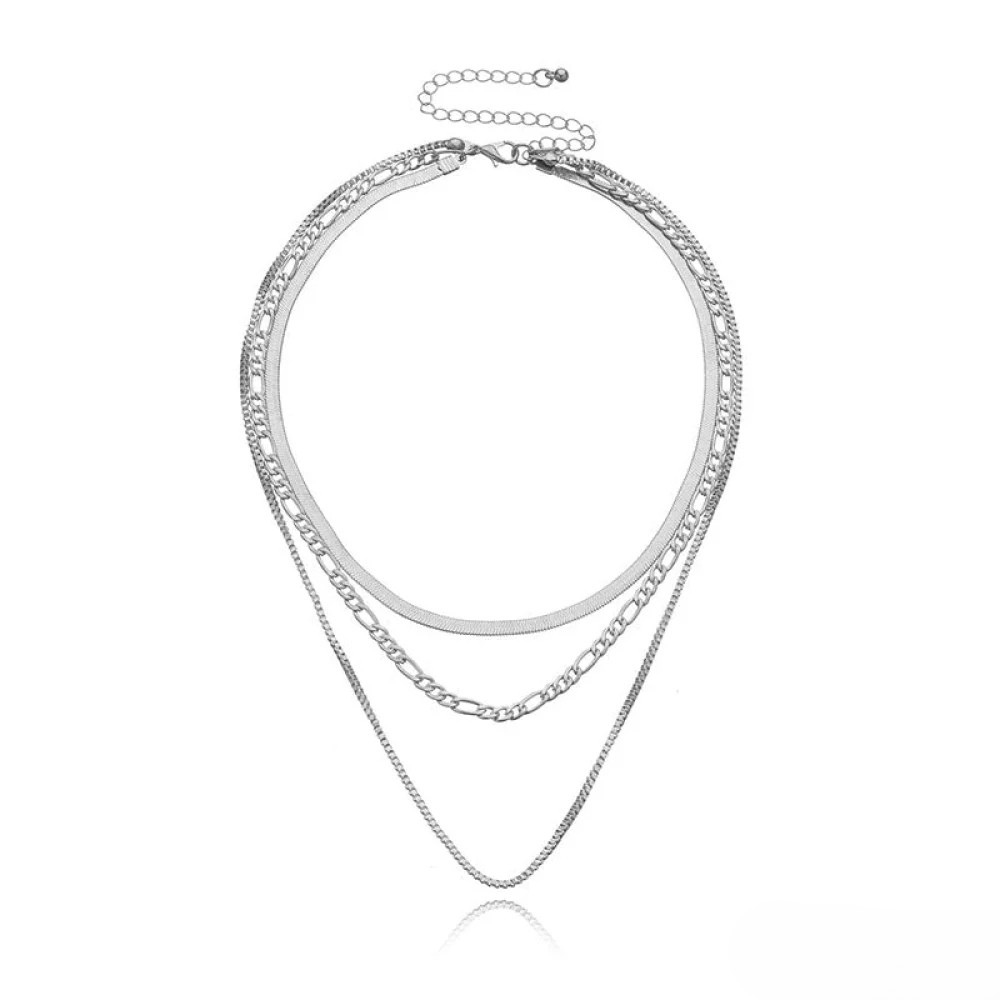 Noara – Collier à trois couches de style vintage