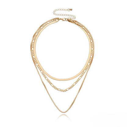 Noara – Collier à trois couches de style vintage