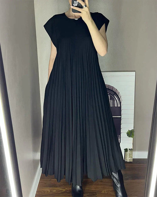 Tascha™ - Robe Sans Manches avec Plis