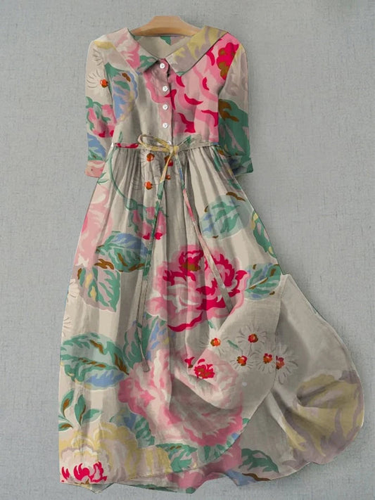 Robes Florales pour Femmes - Élégance Sans Effort et Confort Toute la Journée