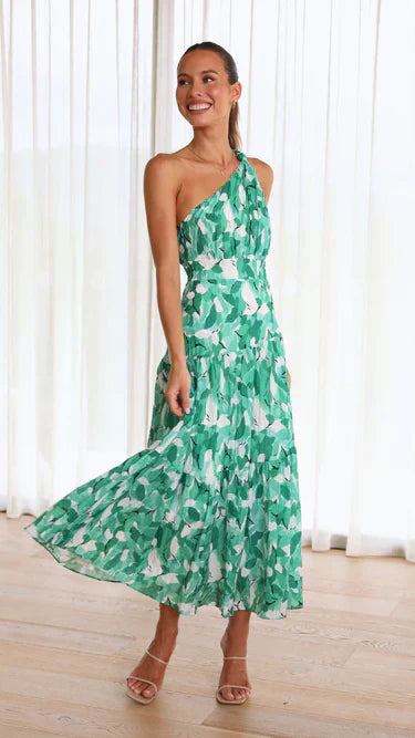 Eliza - Robe à Épaule Unique