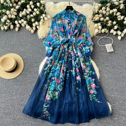 Lucy | Robe d'Été Florale Bohémienne