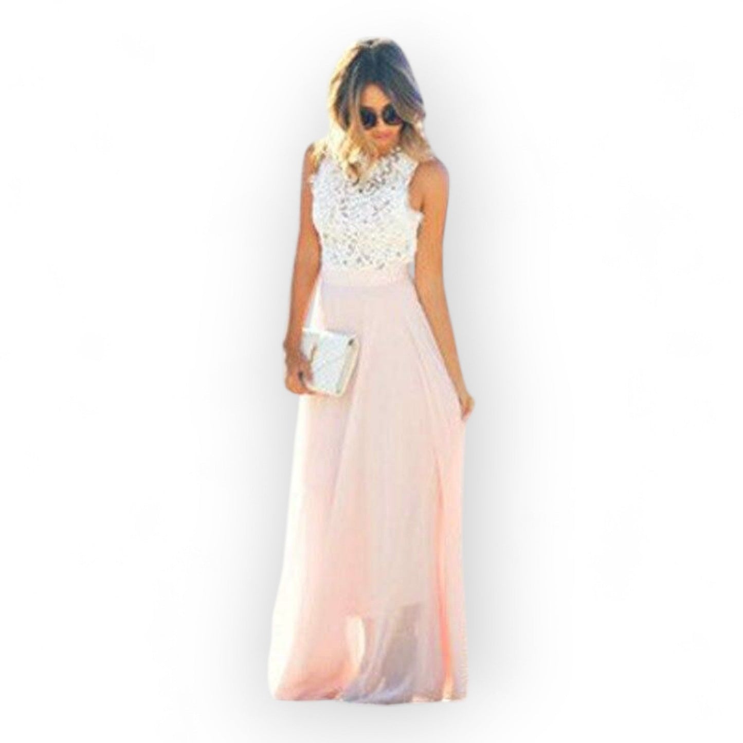 Vezza - Robe d'Été Élégante en Dentelle