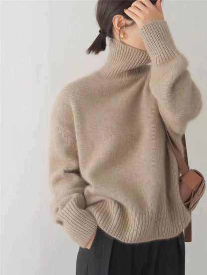 Avery™ - Pull Col Roulé Doux et Confortable