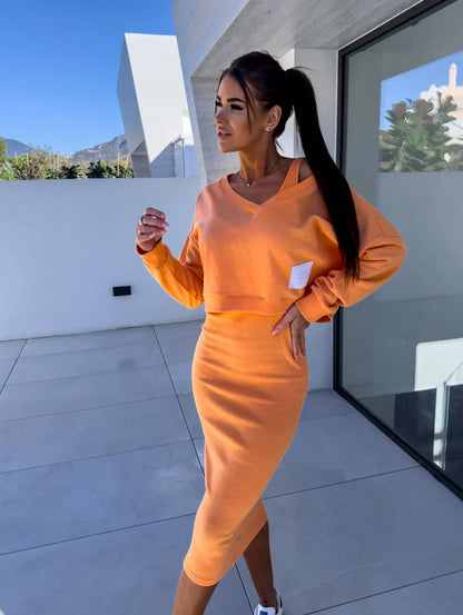 JASMINE – ENSEMBLE DE DEUX PIÈCES CASUAL CHIC