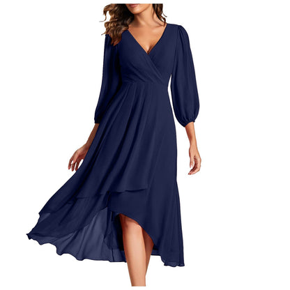 Linda – Robe Élégante avec Décolleté en V