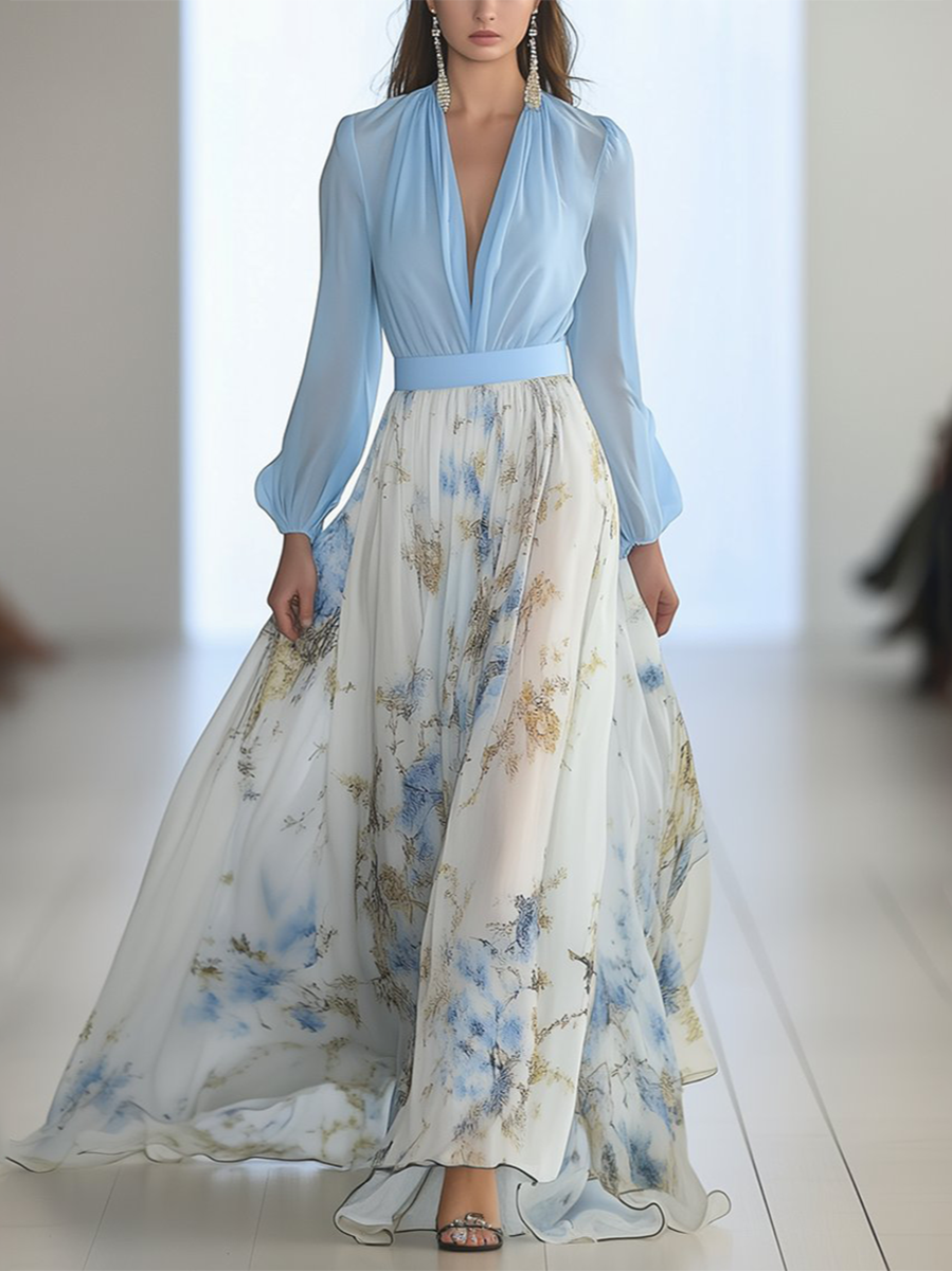 Jewel – Robe Maxi à Imprimé Floral