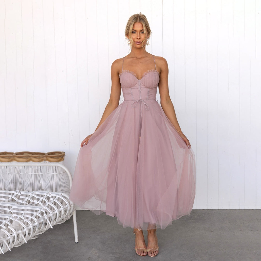 Franca - Robe Midi Élégante