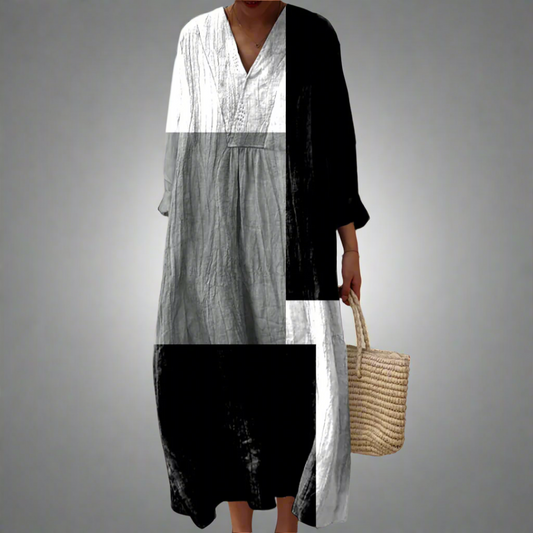 Dahlia™ | Robe Géométrique Élégante