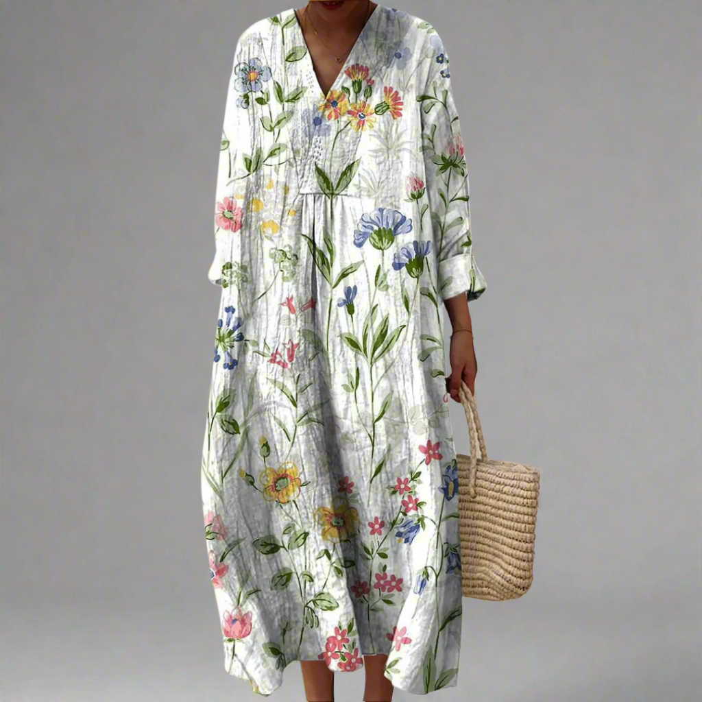 Mary™ | Robe Géométrique Élégante