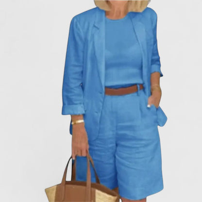 ANNA – ENSEMBLE DE SHORTS DÉCONTRACTÉS