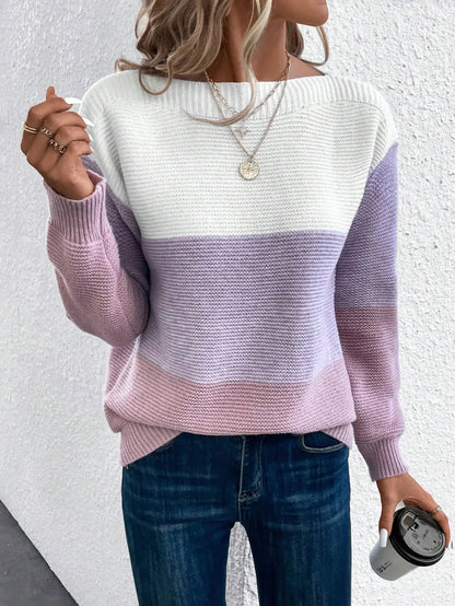 Daphne - Pull en Tricot Ombre