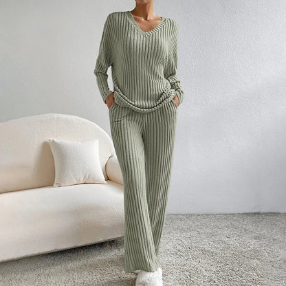 SABINA – Ensemble de Lounge Confortable avec Jambes Amples