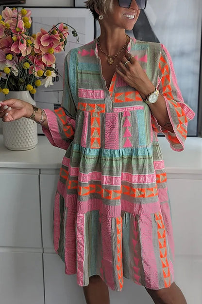 Kiki | Élégant Robe Midi de Printemps (Presque épuisé)