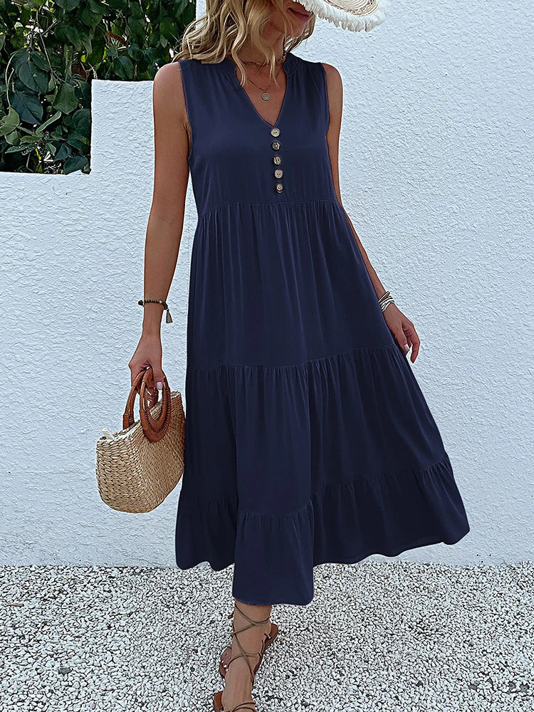 Jennifer | Robe d'Été Élégante