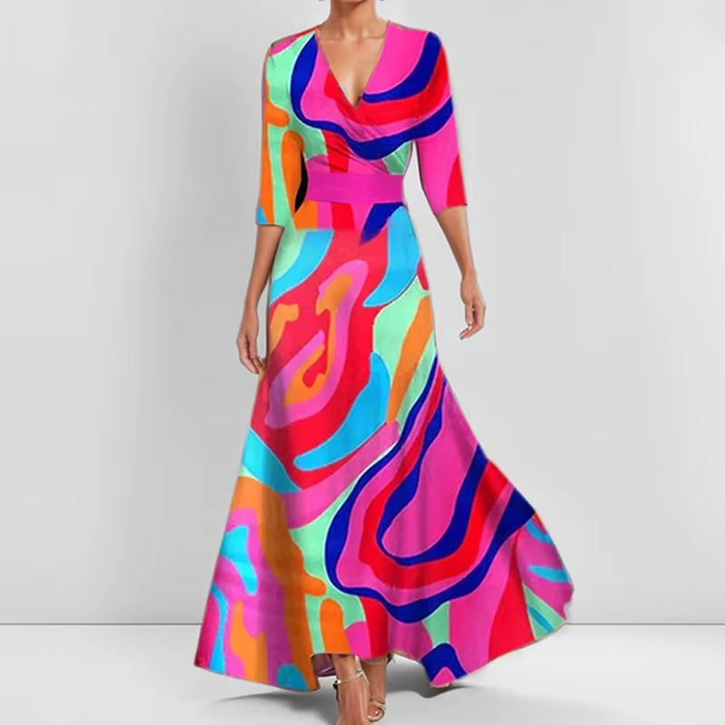 Lina™ - Robe Florale Élégante - Ressentez-vous Confiance
