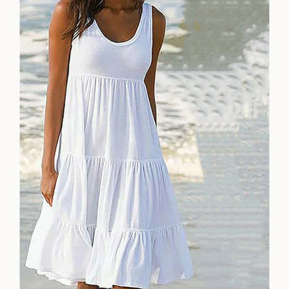 Layla™ - Robe Mini Sans Manches Boho