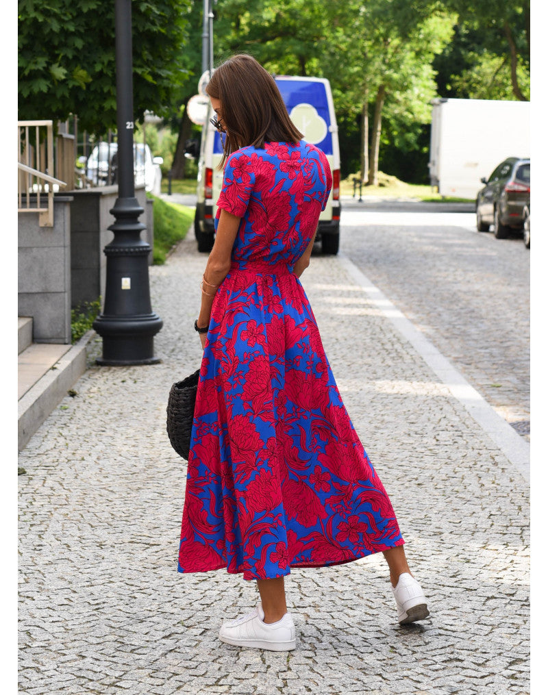 Yasmine | Robe Élégante avec Décolleté en V