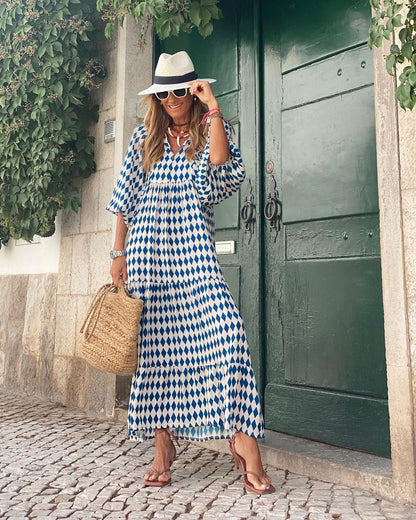 Viola - Robe maxi avec élégance intemporelle