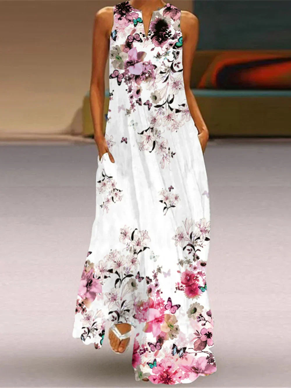 Robe A-Line Aurelia™ Butterfly Bloom