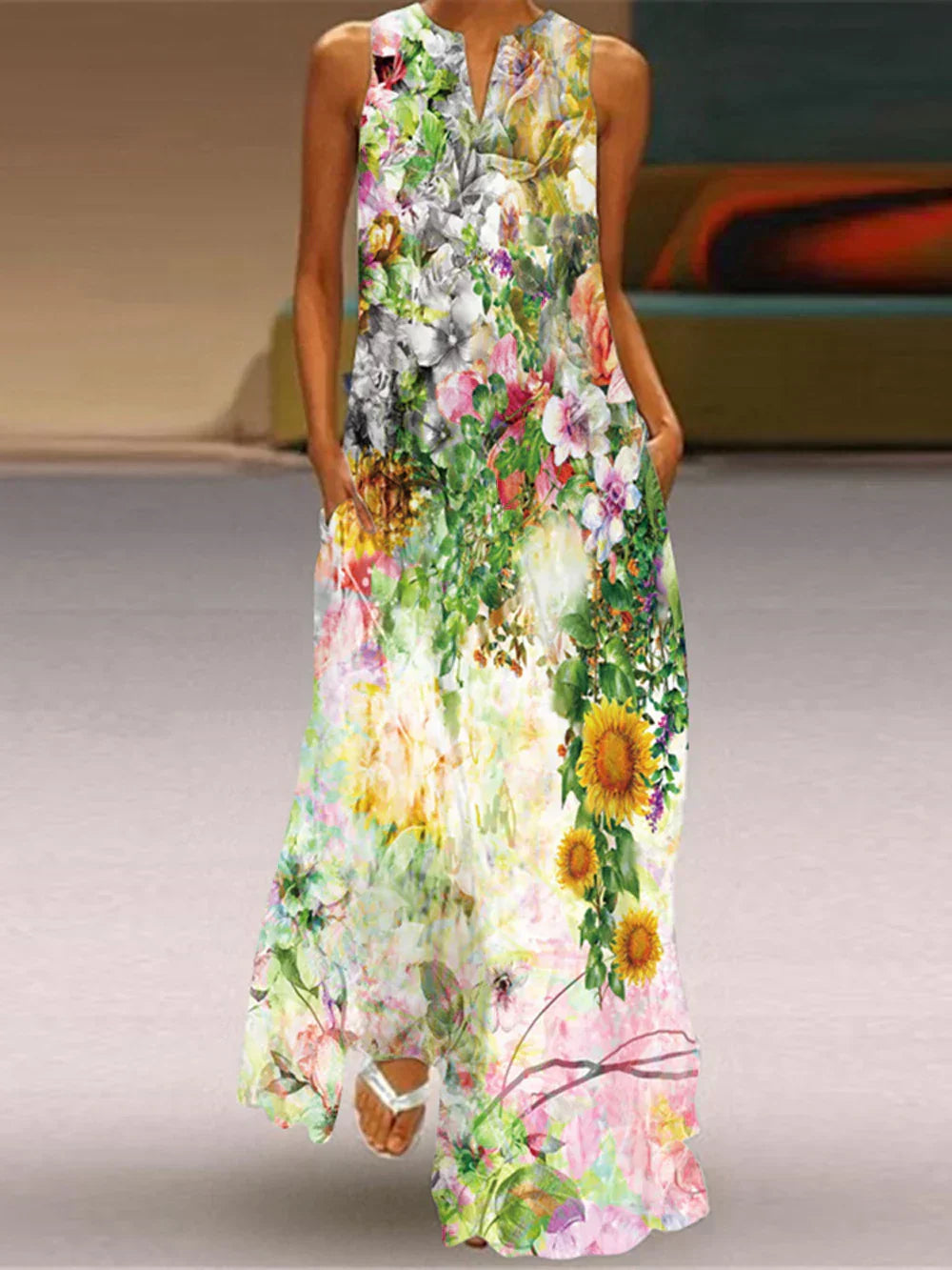 Robe A-Line Aurelia™ Butterfly Bloom