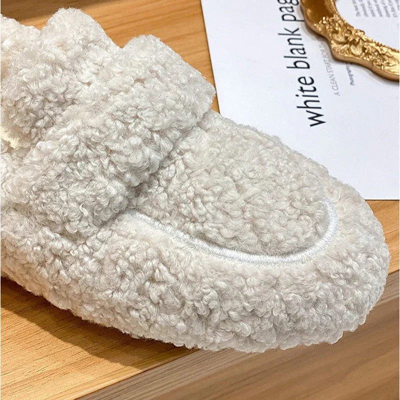 Alessandra - Chaussons en Laine Confortables