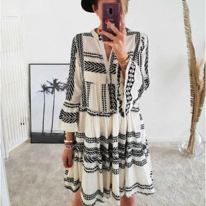 Carylle ~ Robe Bohème Fraîche