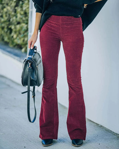 Freesia - Pantalons Évasés Tendance