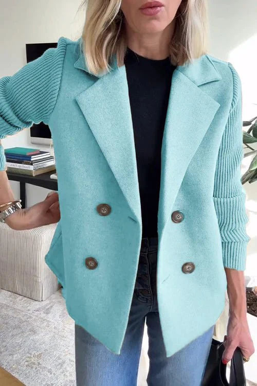 Amora™ | Blazer élégant avec des manches en tricot