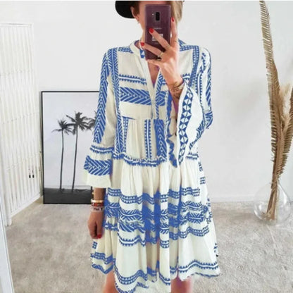 Carylle ~ Robe Bohème Fraîche