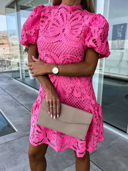 Marissa | Robe en Dentelle Brodée