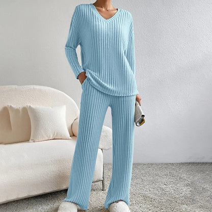 SABINA – Ensemble de Lounge Confortable avec Jambes Amples
