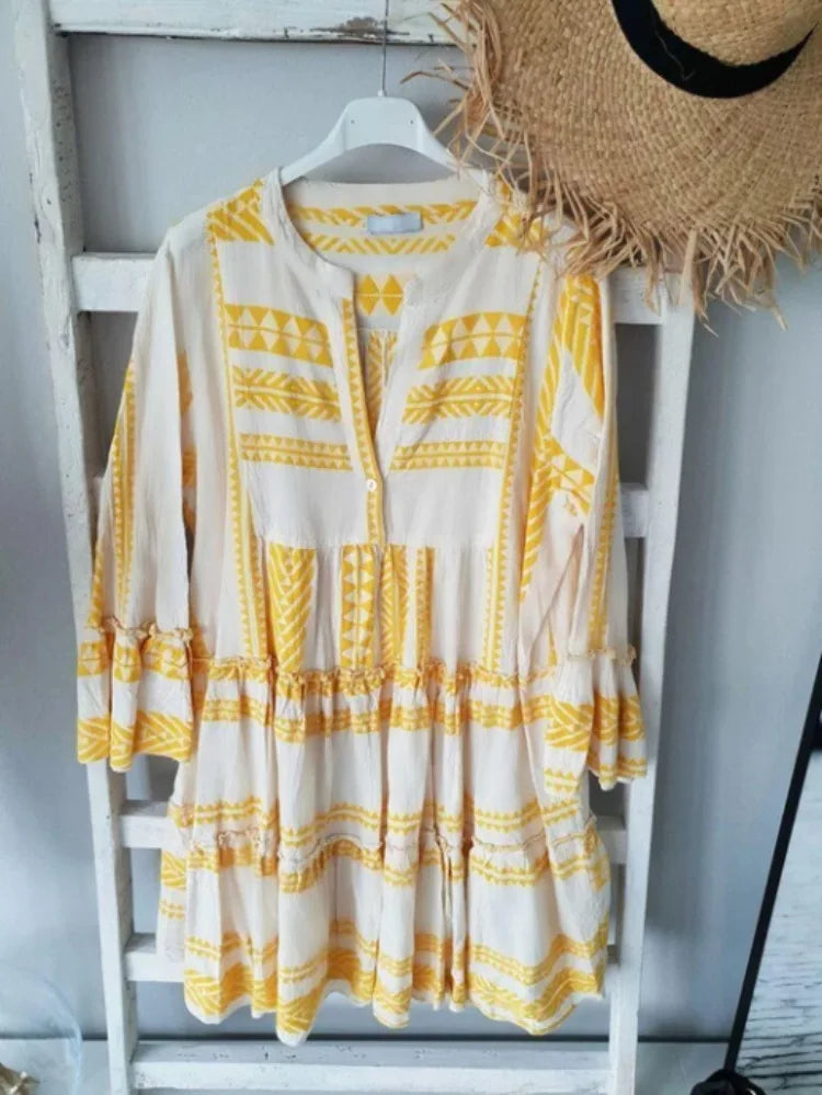 Carylle ~ Robe Bohème Fraîche