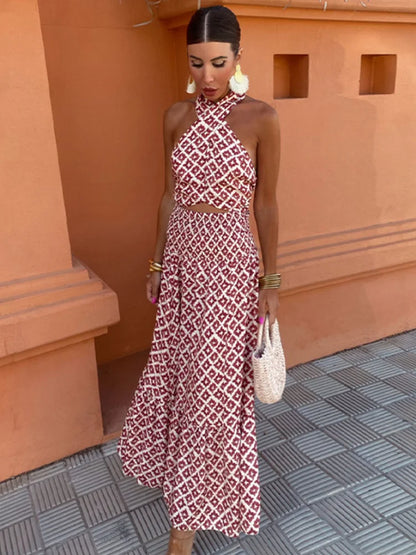 Mickay - Robe Midi Élégante avec Design Off-Shoulder
