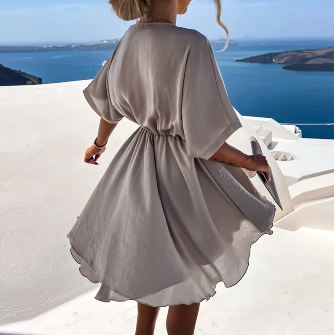 Kiana - Robe Mini Fluide Chic