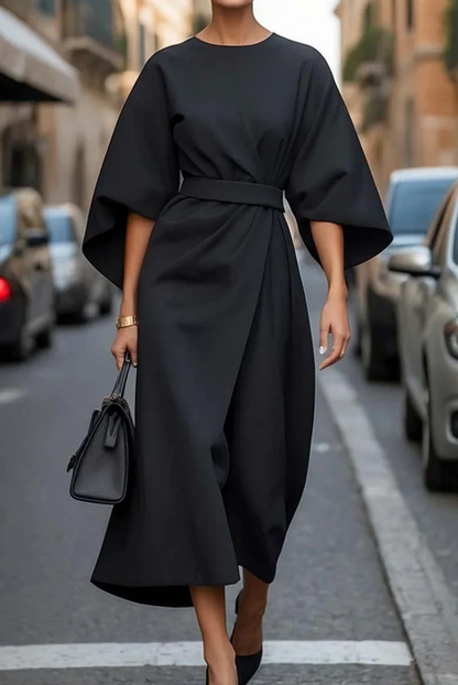 Clare - Robe maxi élégante avec ceinture