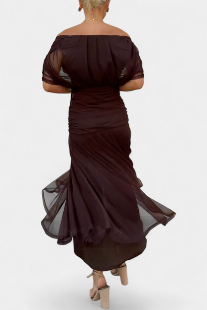 Florendra™ | Robe Longue Fleurie à Col V