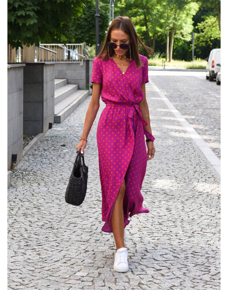 Nadia | Robe Élégante avec Imprimé