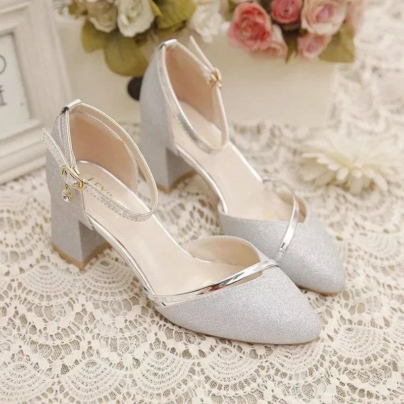 Angela - Sandales Scintillantes Glitter